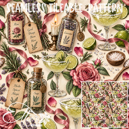 Image 570 - Seamless Tiled Pattern Digital Images for Vinyl/Tumbler Wraps