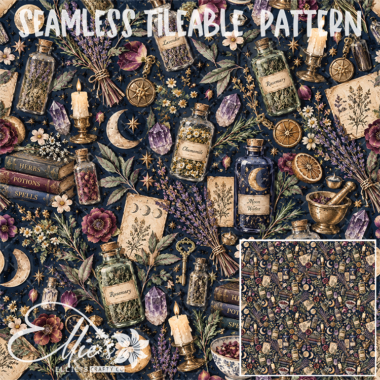 Image 580 - Seamless Tiled Pattern Digital Images for Vinyl/Tumbler Wraps