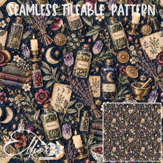 Image 580 - Seamless Tiled Pattern Digital Images for Vinyl/Tumbler Wraps