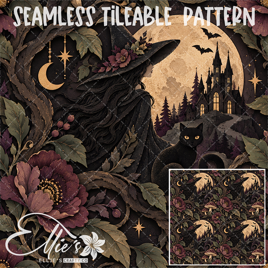 Image 590 - Seamless Tiled Pattern Digital Images for Vinyl/Tumbler Wraps