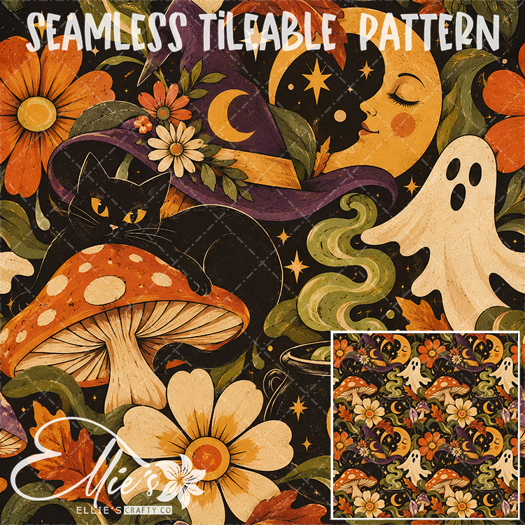 Image 596 - Seamless Tiled Pattern Digital Images for Vinyl/Tumbler Wraps