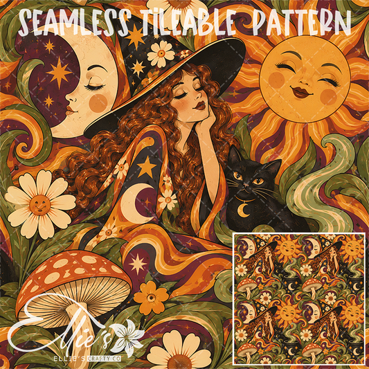 Image 598 - Seamless Tiled Pattern Digital Images for Vinyl/Tumbler Wraps