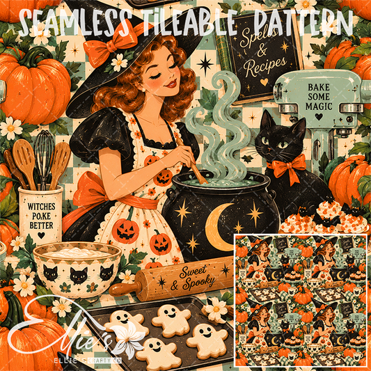 Image 602 - Seamless Tiled Pattern Digital Images for Vinyl/Tumbler Wraps