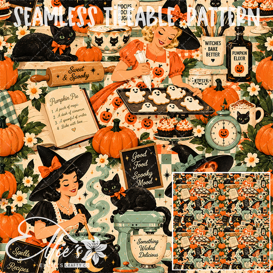 Image 604 - Seamless Tiled Pattern Digital Images for Vinyl/Tumbler Wraps