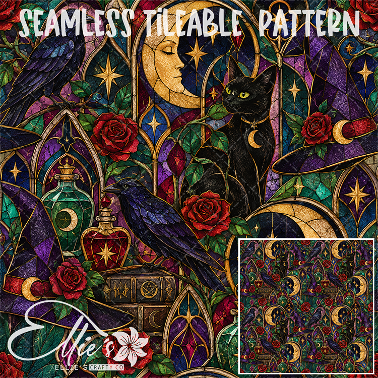 Image 609 - Seamless Tiled Pattern Digital Images for Vinyl/Tumbler Wraps
