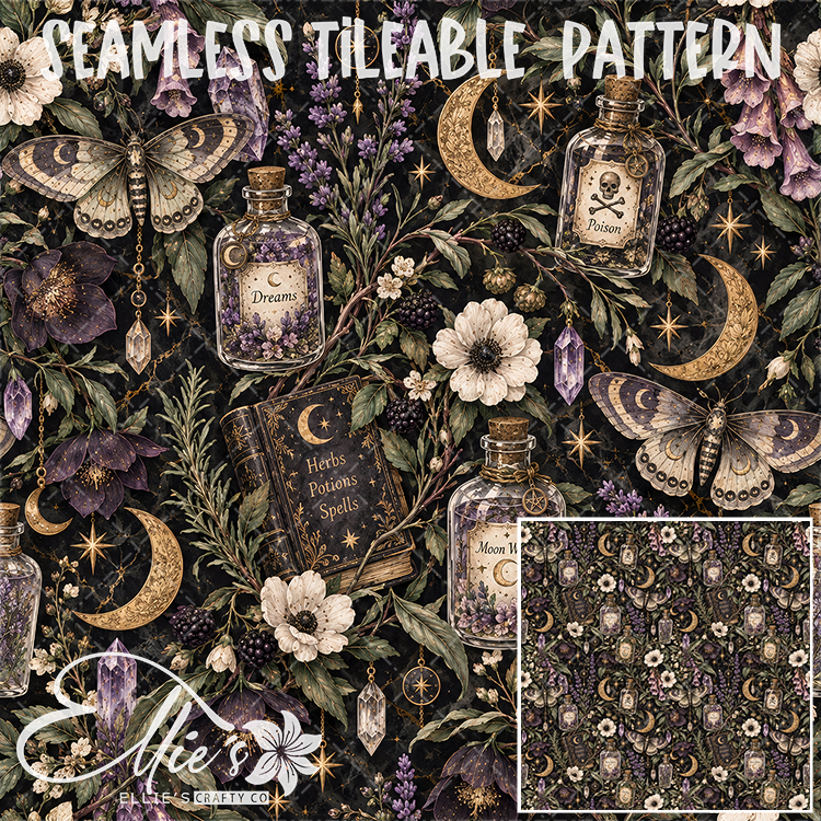 Image 612 - Seamless Tiled Pattern Digital Images for Vinyl/Tumbler Wraps