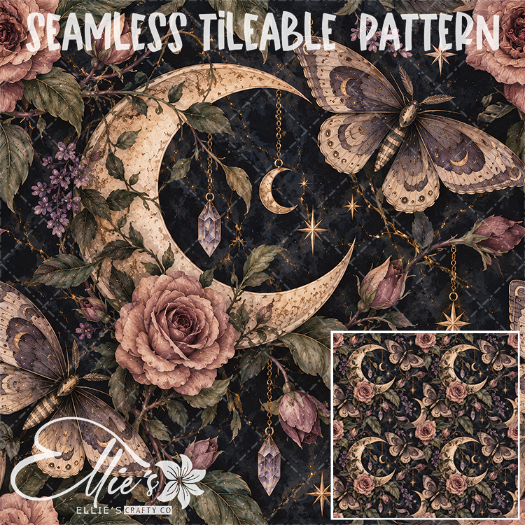 Image 614 - Seamless Tiled Pattern Digital Images for Vinyl/Tumbler Wraps