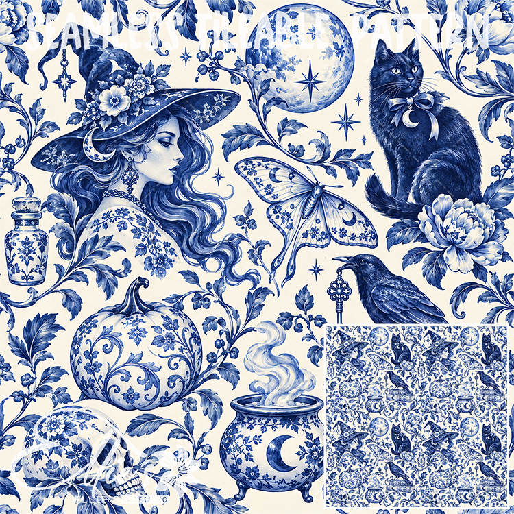 Image 618 - Seamless Tiled Pattern Digital Images for Vinyl/Tumbler Wraps