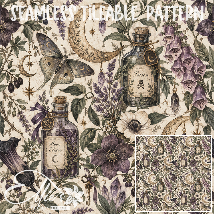 Image 623 - Seamless Tiled Pattern Digital Images for Vinyl/Tumbler Wraps