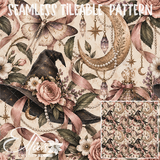 Image 627 - Seamless Tiled Pattern Digital Images for Vinyl/Tumbler Wraps