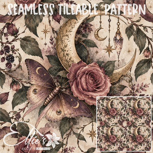 Image 631 - Seamless Tiled Pattern Digital Images for Vinyl/Tumbler Wraps