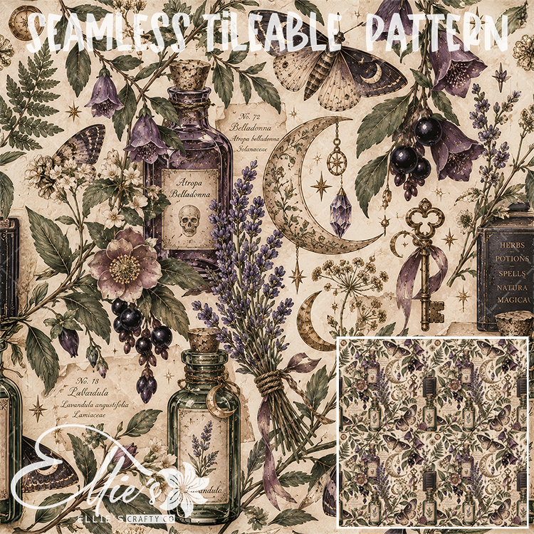 Image 632 - Seamless Tiled Pattern Digital Images for Vinyl/Tumbler Wraps
