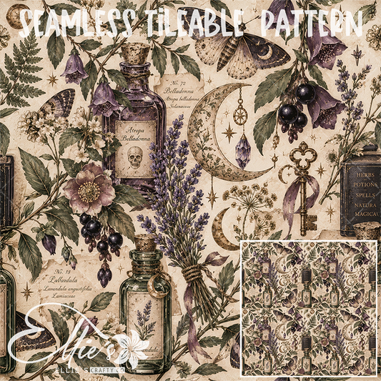 Image 632 - Seamless Tiled Pattern Digital Images for Vinyl/Tumbler Wraps