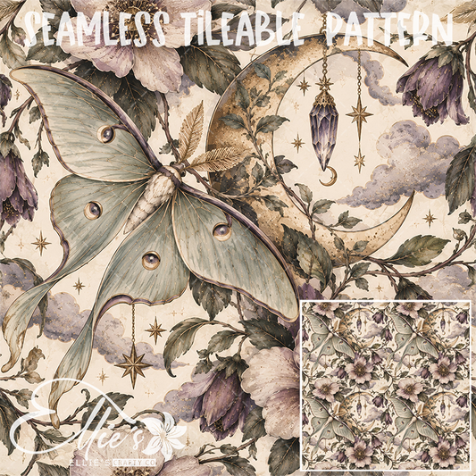 Image 634 - Seamless Tiled Pattern Digital Images for Vinyl/Tumbler Wraps