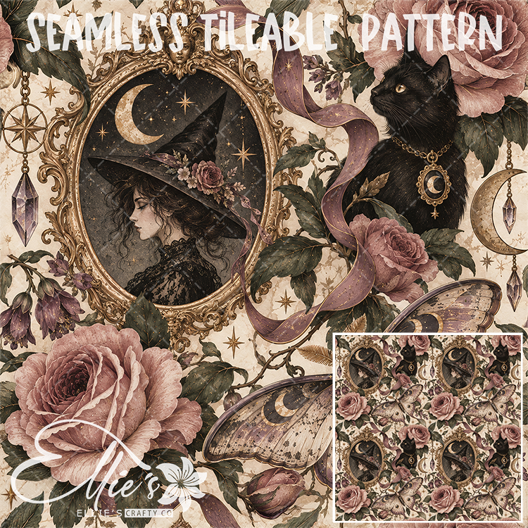 Image 640 - Seamless Tiled Pattern Digital Images for Vinyl/Tumbler Wraps