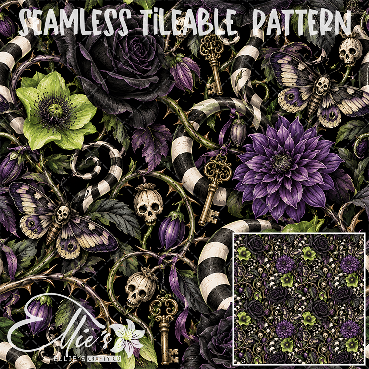 Image 648 - Seamless Tiled Pattern Digital Images for Vinyl/Tumbler Wraps