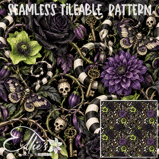 Image 648 - Seamless Tiled Pattern Digital Images for Vinyl/Tumbler Wraps