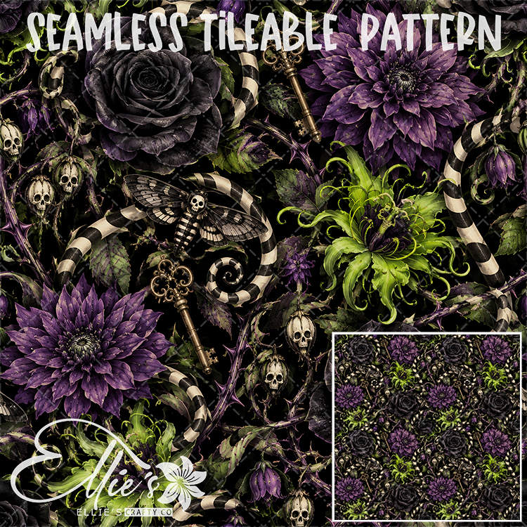 Image 649 - Seamless Tiled Pattern Digital Images for Vinyl/Tumbler Wraps