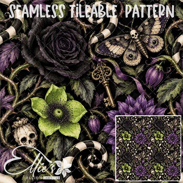 Image 650 - Seamless Tiled Pattern Digital Images for Vinyl/Tumbler Wraps
