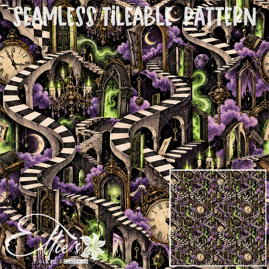 Image 656 - Seamless Tiled Pattern Digital Images for Vinyl/Tumbler Wraps
