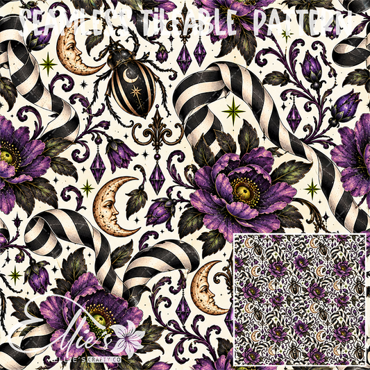 Image 660 - Seamless Tiled Pattern Digital Images for Vinyl/Tumbler Wraps