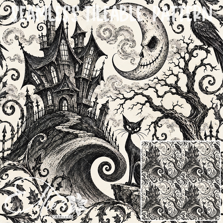 Image 676 - Seamless Tiled Pattern Digital Images for Vinyl/Tumbler Wraps
