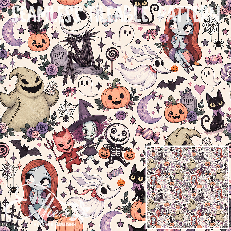 Image 691 - Seamless Tiled Pattern Digital Images for Vinyl/Tumbler Wraps