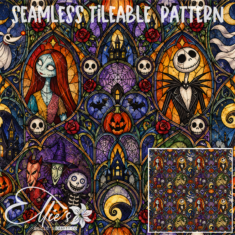 Image 696 - Seamless Tiled Pattern Digital Images for Vinyl/Tumbler Wraps
