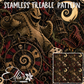 Image 700 - Seamless Tiled Pattern Digital Images for Vinyl/Tumbler Wraps