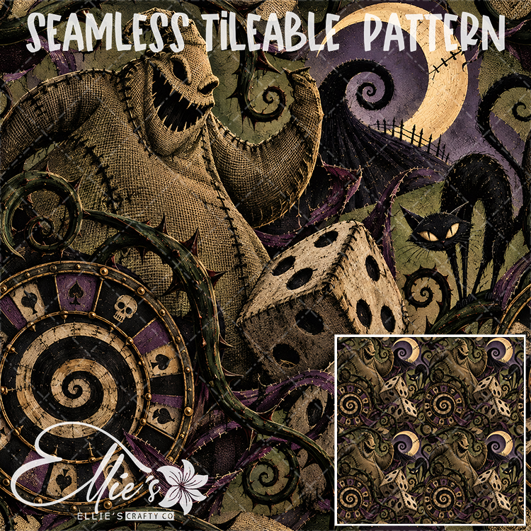 Image 701 - Seamless Tiled Pattern Digital Images for Vinyl/Tumbler Wraps