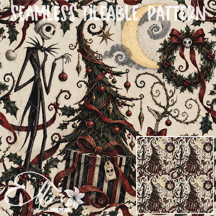 Image 710 - Seamless Tiled Pattern Digital Images for Vinyl/Tumbler Wraps