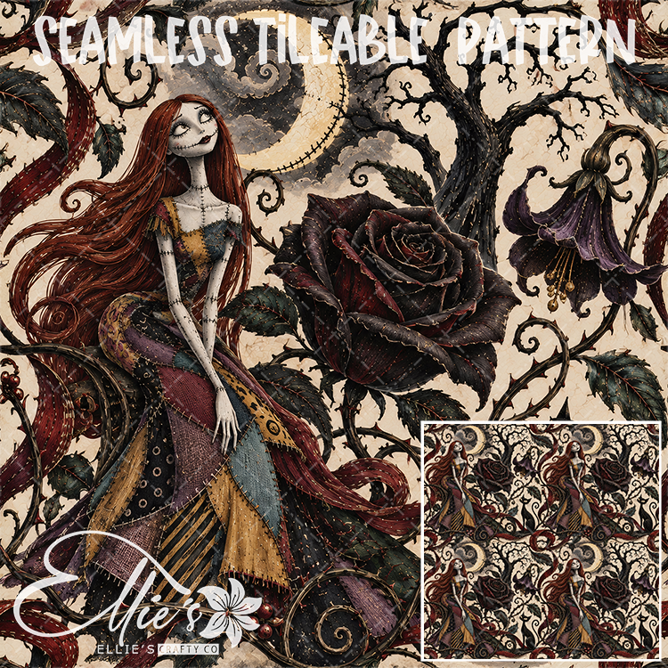 Image 711 - Seamless Tiled Pattern Digital Images for Vinyl/Tumbler Wraps