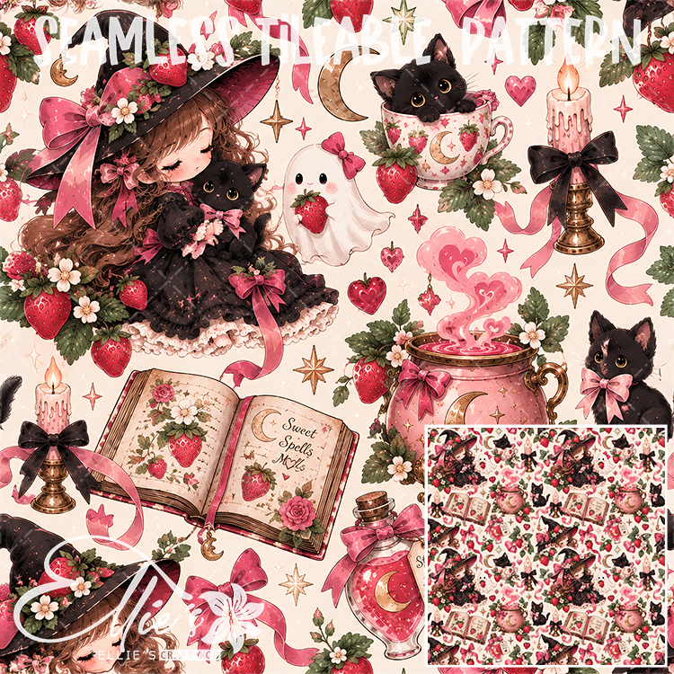 Image 714 - Seamless Tiled Pattern Digital Images for Vinyl/Tumbler Wraps