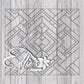 Art Deco Mosaic V4 Template for 20oz Skinny Straight Tumblers