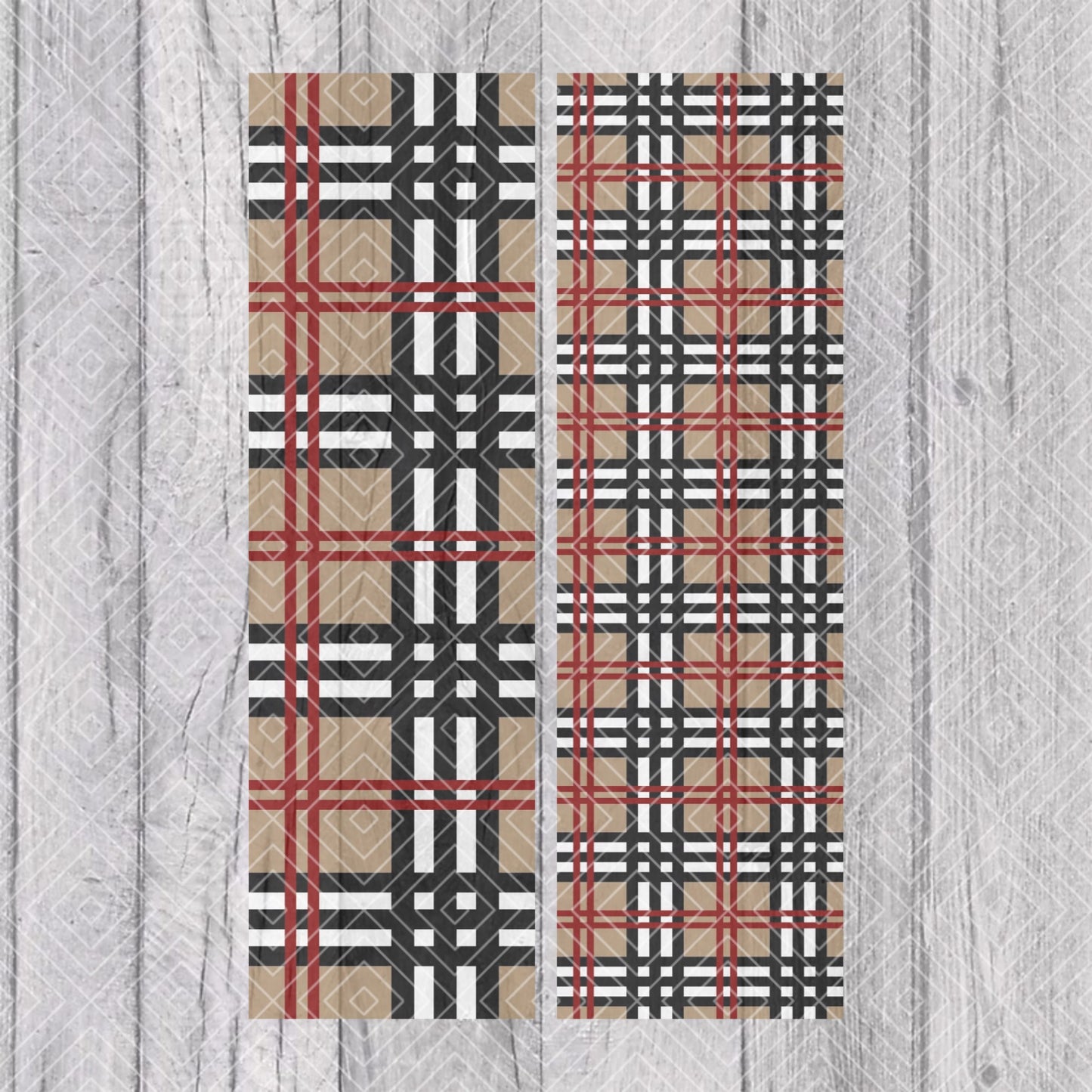 Bouji Plaid Pen Template