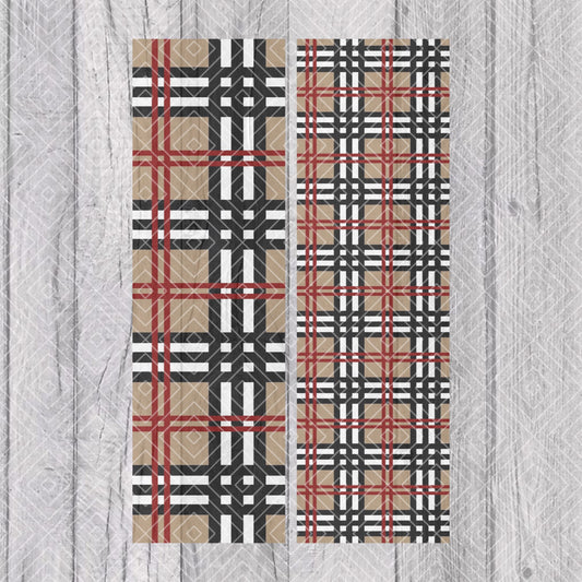 Bouji Plaid Pen Template