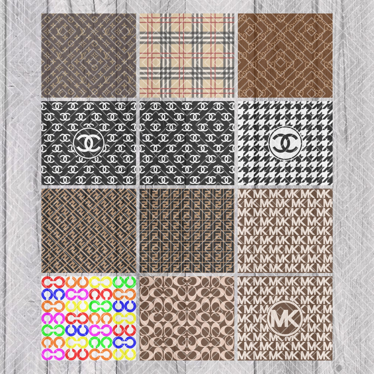 Bojui Lettering Bouji Patterns Collection Template for Straight Tumblers β elliescraftyco