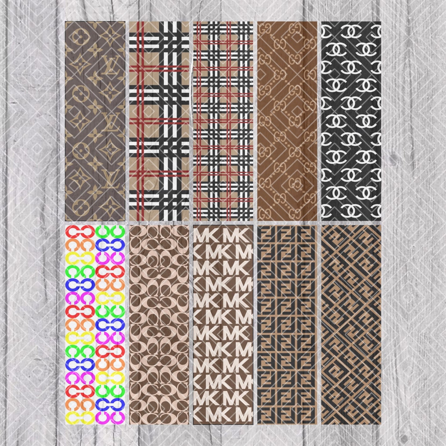 Bouji Pattern Pen Template Collection