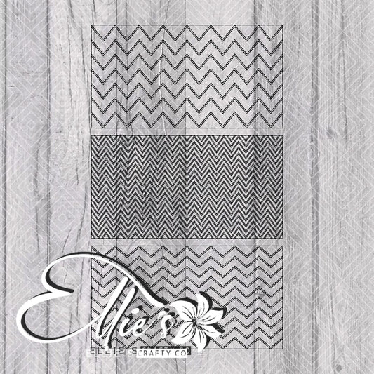 Chevron Template for Mini Skinny Tumblers