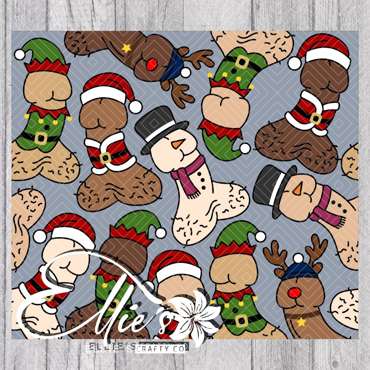 Jizz the Season Template for Straight Tumblers