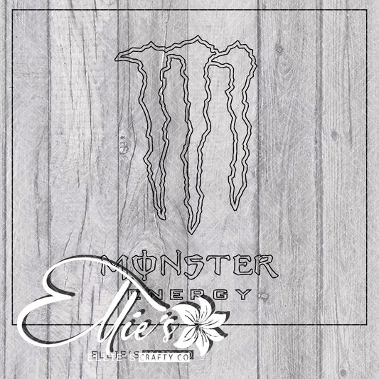 Energy Drink Template for Straight Tumblers