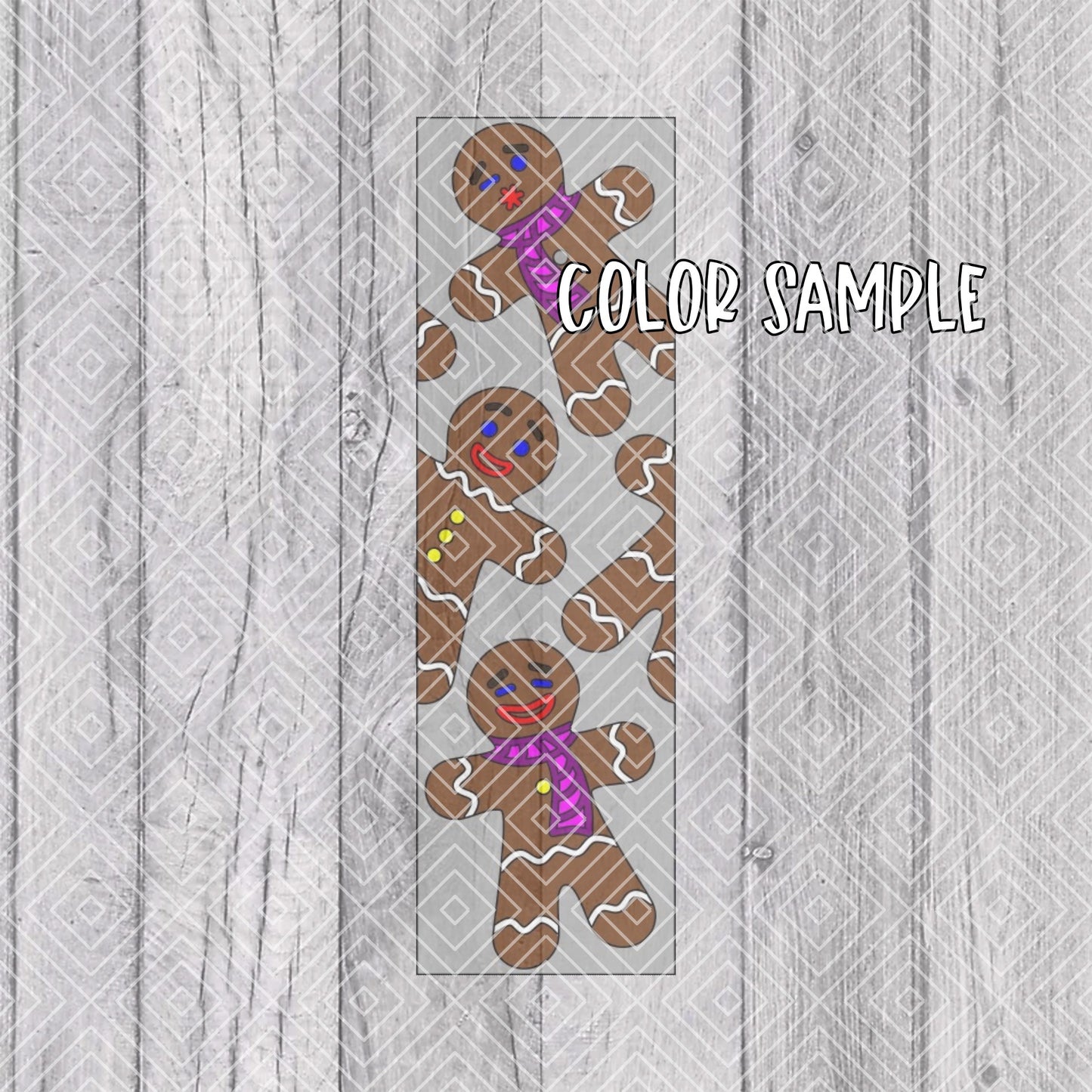 Gingerbread Man Pen Template