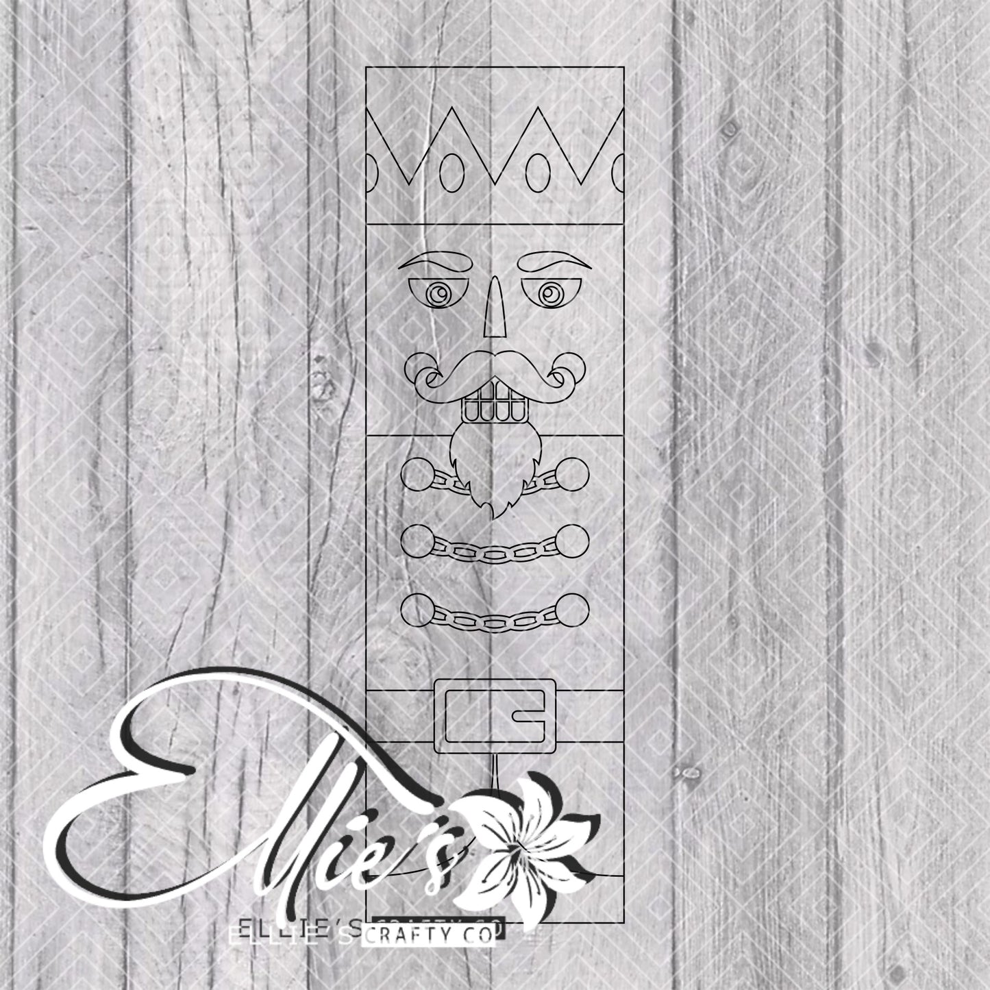 Nutcracker Pen Template