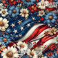 Patriotic Floral Bundle 3 Tumbler Wrap Bundle