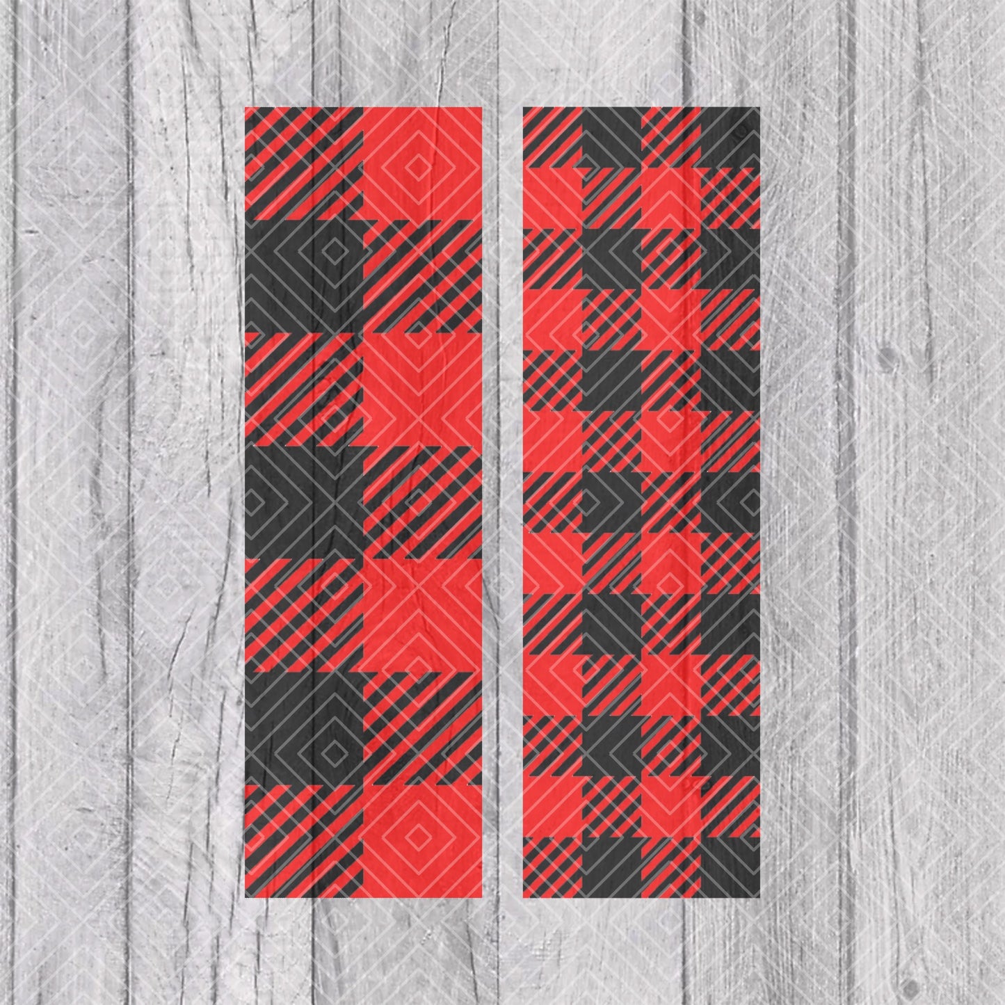 Buffalo Plaid Pen Template