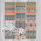 Southwestern Blanket Collection V1-V5 Template for 20oz Skinny Straight Tumblers