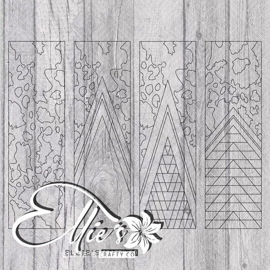 Cowhide Southwestern Pen Template