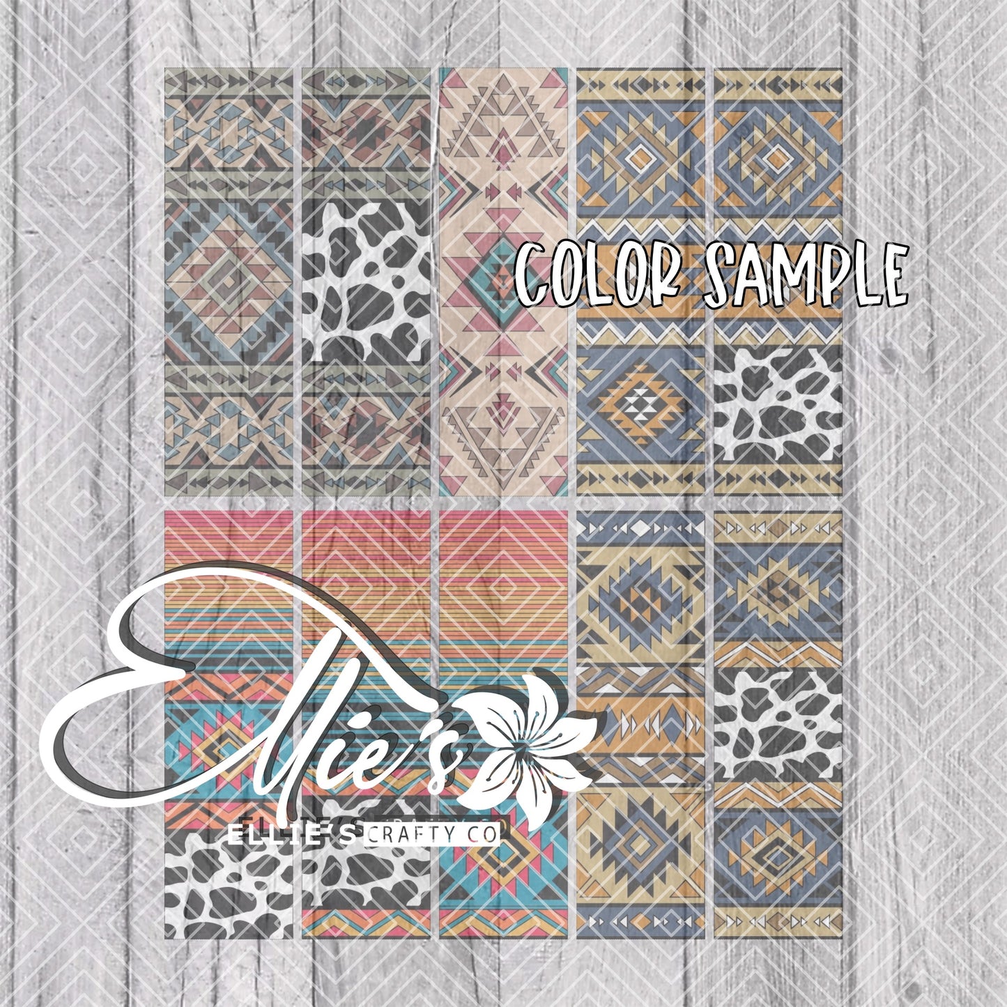 Southwestern Blanket Pen Template V1-V5