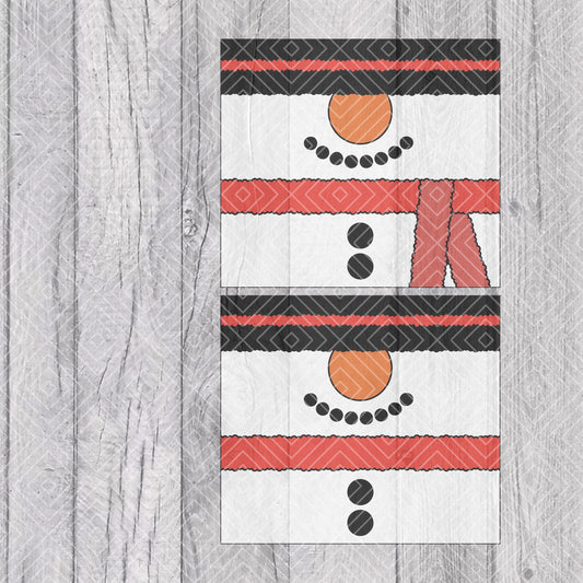 Frosty Gnome Template for 20oz Skinny Straight Tumblers