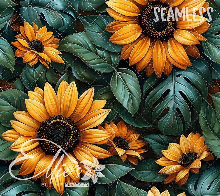 Sunflower Bundle 4 Tumbler Wrap Bundle